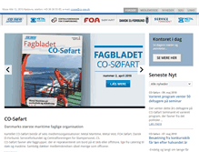 Tablet Screenshot of co-sea.dk